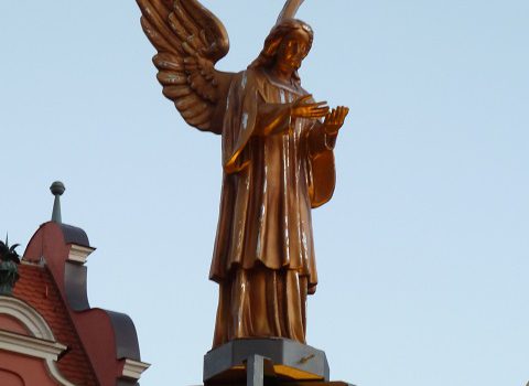 Engel auf dem Weihnachtsmarkt Memmingen