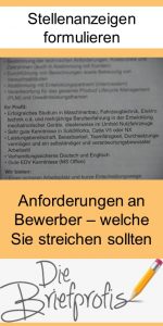 Floskeln in Stellenanzeigen – Anforderungen an Bewerber