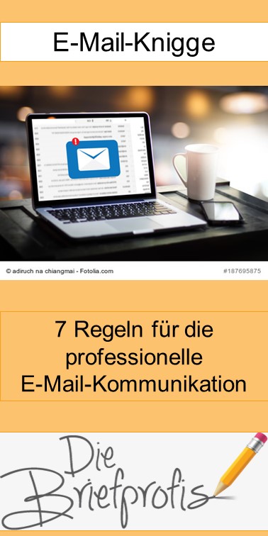 E-Mail Knigge - 7 Regeln für professionelle E-Mails