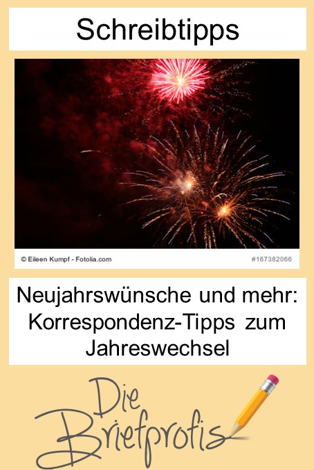 Neujahrswünsche und mehr: Korrespondenz-Tipps von den Briefprofis zum Jahreswechsel
